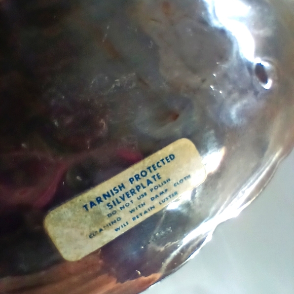 Vintage Eleanor Claire Silverplate Pineapple Trinket Tray Japan - Picture 3 of 4